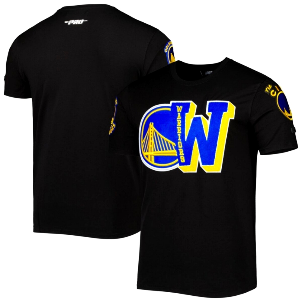 Men's Pro Standard Black Golden state warriors tee shirt size medium